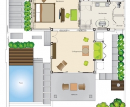One Bedroom Pool Villa