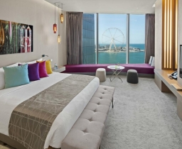 Premium Room s výhledy na moře a kolo Dubai Eye